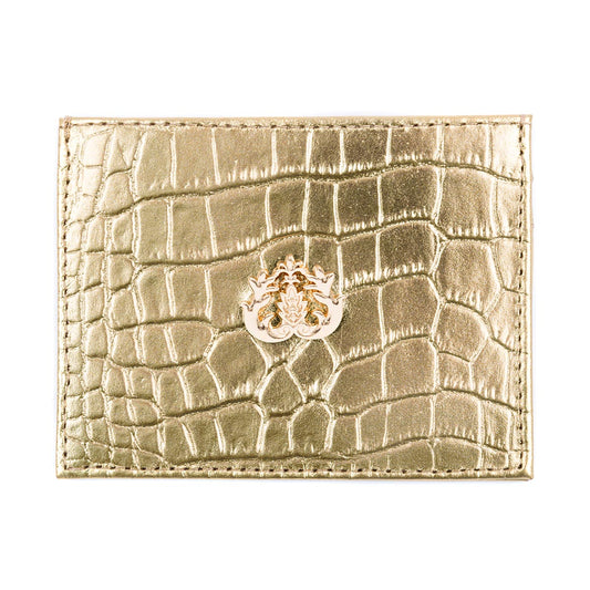 Croco Leather Wallet