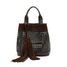 BOLSA TOTE PALHA SEXTAVADA MÉDIA CAMURÇA CAFÉ
