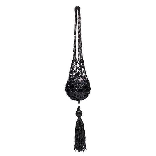 BOLSA MAXI ESFERA ARCHÉ RAFIA PRETA