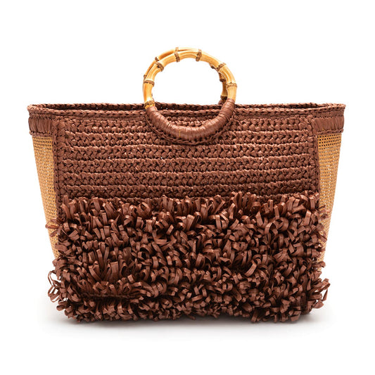 BOLSA TOTE TEDDY CACAU