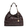 BOLSA HOBO MAREA PATCH SCALE COURO EXPRESSO
