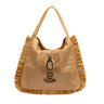 BOLSA HOBO MAXI PALHA NATURAL LAGOSTA