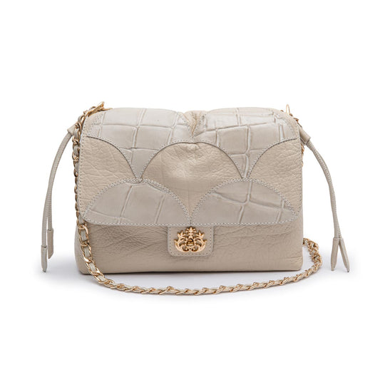 BOLSA MAREA PATCH SCALE FLAP MARSHMALLOW