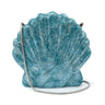 MOTHER-OF-PEARL ACQUA CLUTCH BAG