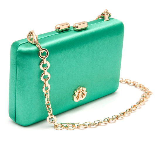 BOLSA CLUTCH EVA EM CETIM
