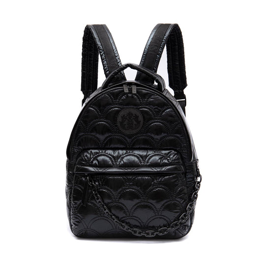 MOCHILA PUFFER NYLON PRETO