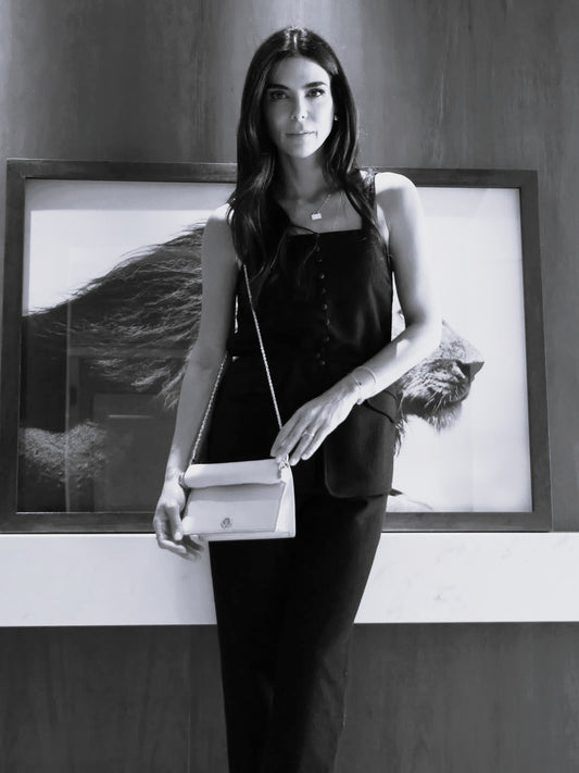 BOLSA CLUTCH ROLL PEQUENA CRISTAL VELUDO PRETO