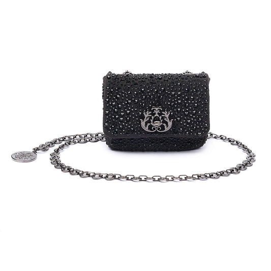 Jolie Black Crystal Nano Bag