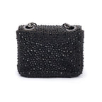 Nano Bolsa Em Cristais Jolie Preto