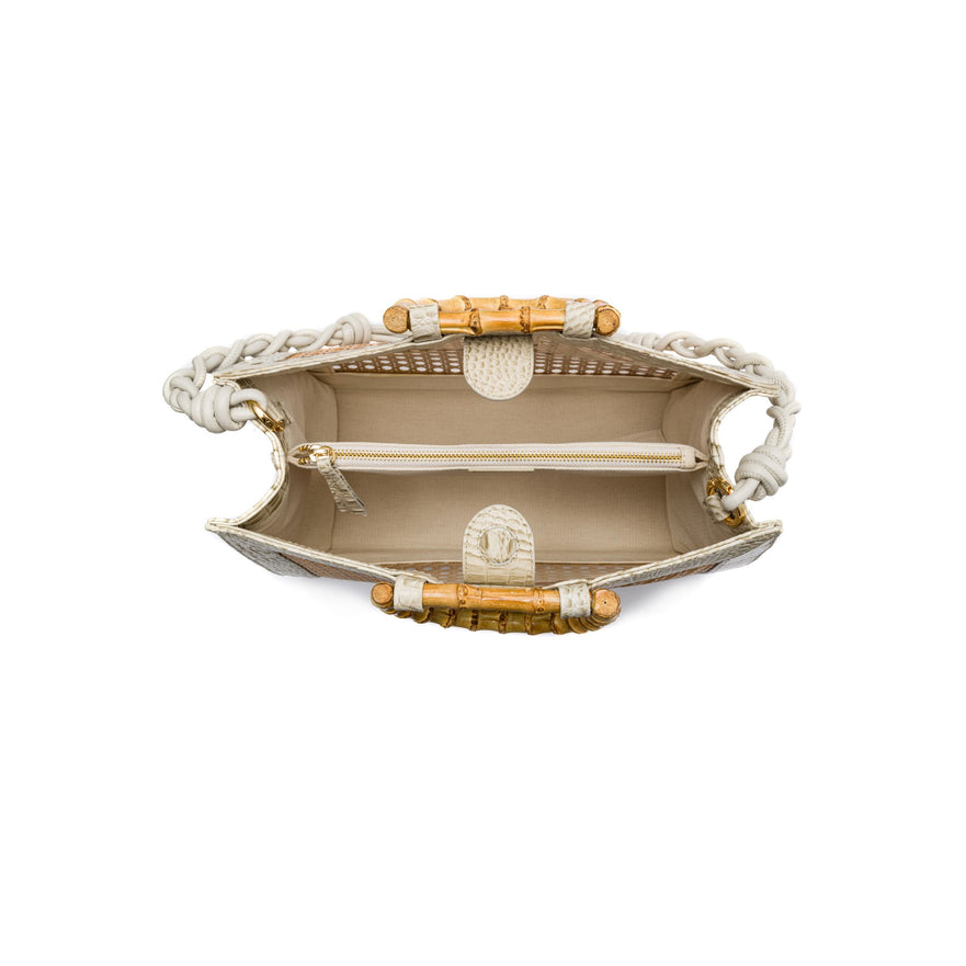 BOLSA DIANA MAXI EM COURO MAXI CROCO CHANTILY