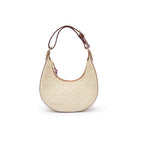BOLSA HOBO SIRENA MONOGRAMA  CANVAS CREME