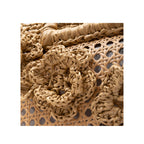 BOLSA TOTE FIORI HANDMADE RAFIA NATURAL