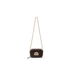 BOLSA DANCE EM COURO LIZARD BROWN