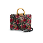 BOLSA MAXI TOTE FIORI BORDADA