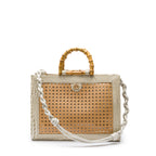 BOLSA DIANA MAXI EM COURO MAXI CROCO CHANTILY