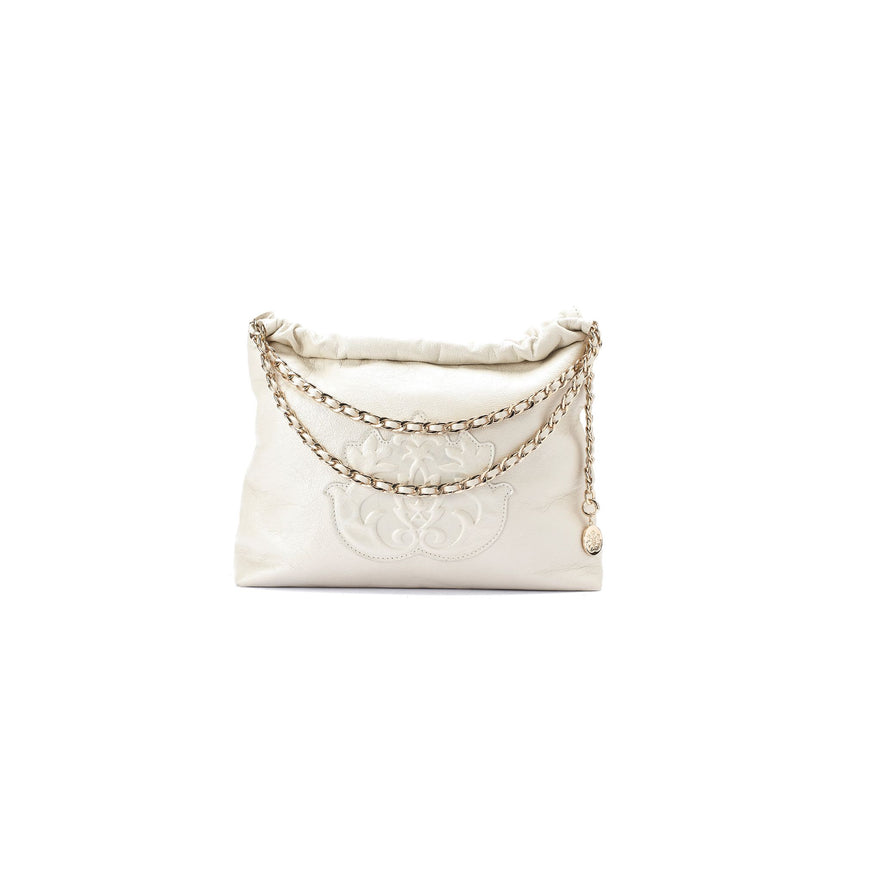BOLSA DAYSE HOBO EM COURO BODAN CHANTILLY