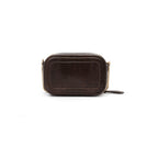 BOLSA DANCE EM COURO LIZARD BROWN