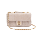 Leather Baguette Bag