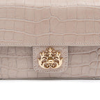 Leather Baguette Bag