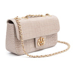 Leather Baguette Bag