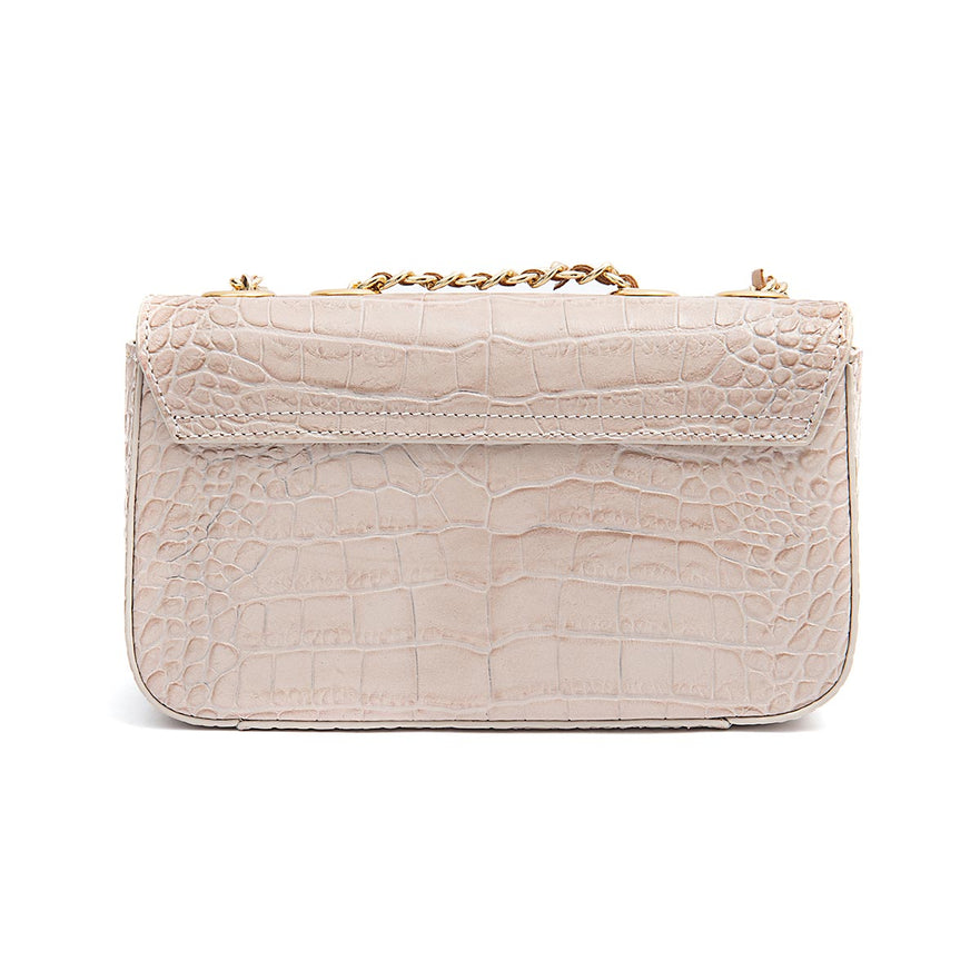 Leather Baguette Bag