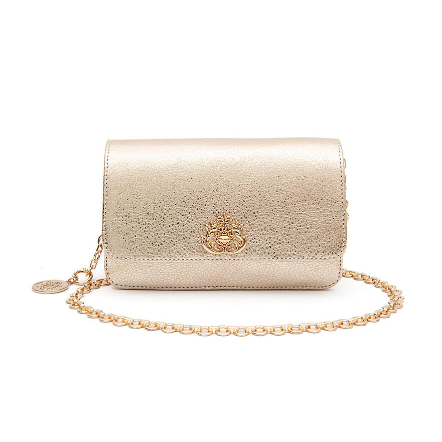 Bolsa Carteira Forever estellare ouro light