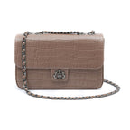 BOLSA ANNE JUMBO  EM COURO  NATURAL