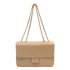 Bolsa Anne Jumbo em Couro Macadâmia