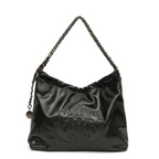 BOLSA DAYSE HOBO MAXI EM COURO BODAN ONIX