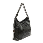 DAYSE HOBO BAG IN ONYX BODAN LEATHER