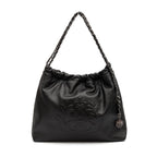 BOLSA DAYSE HOBO EM COURO PRETO