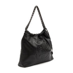 BOLSA DAYSE HOBO EM COURO PRETO