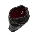 BOLSA DAYSE HOBO EM COURO PRETO