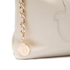 BOLSA DAYSE HOBO EM COURO METALIZADO