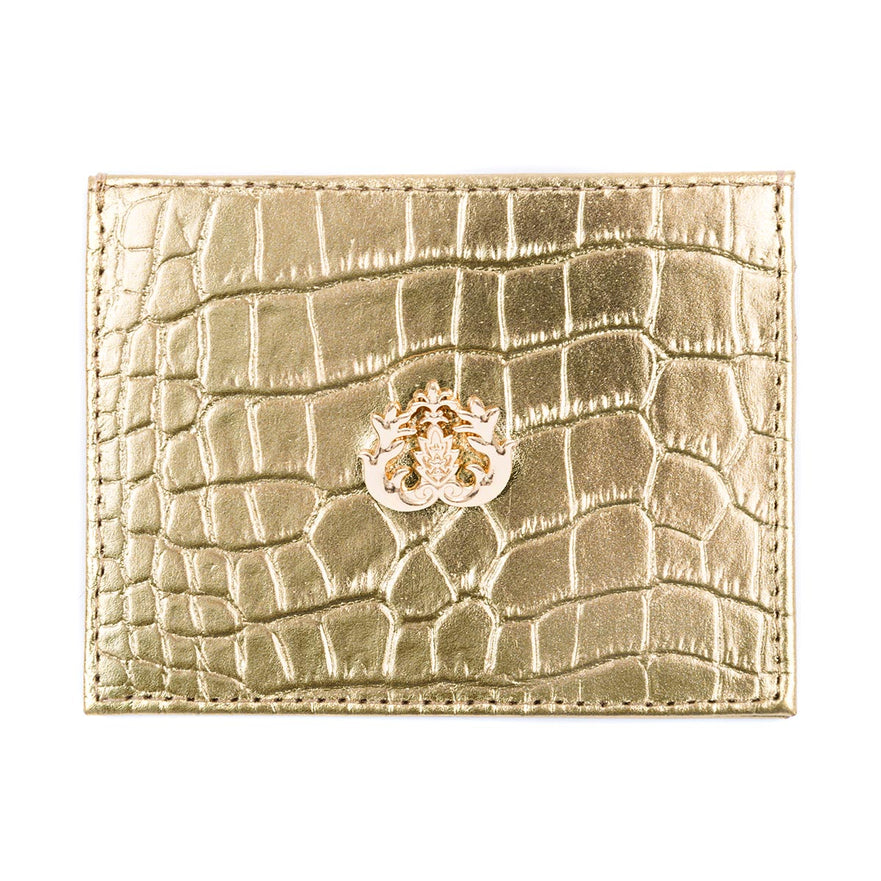 Croco Leather Wallet
