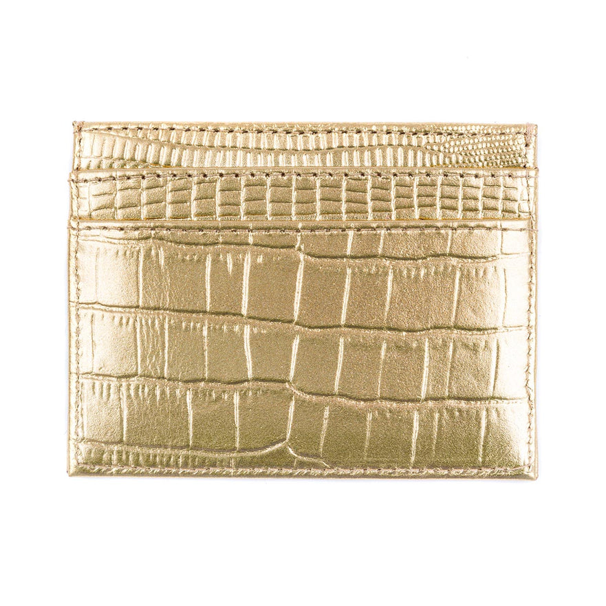 Croco Leather Wallet