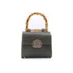 BOLSA TOP HANDLE MINI  ISLA MAXI CROCO MUSGO