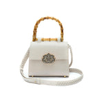 BOLSA TOP HANDLE MINI ISLA MAXI CROCO CHANTILY