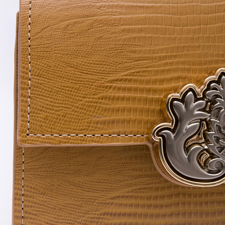 BOLSA TOP HANDLE MINI ISLA LIZARD SELA