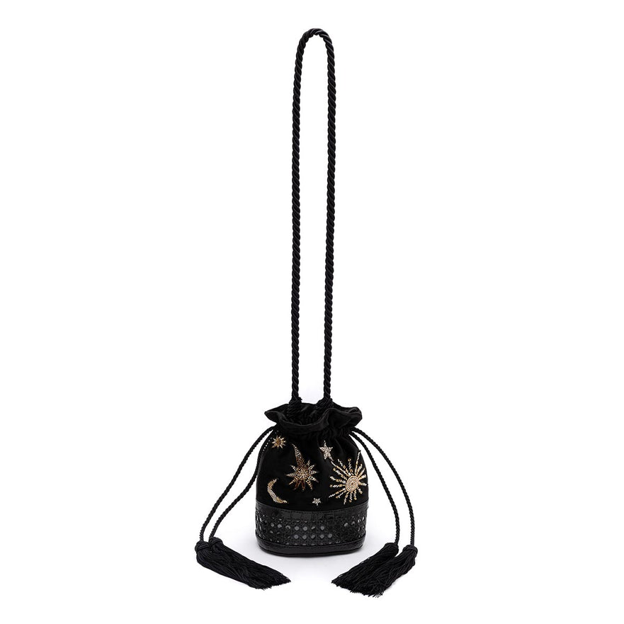 BOLSA BUCKET VELUDO COSMIC