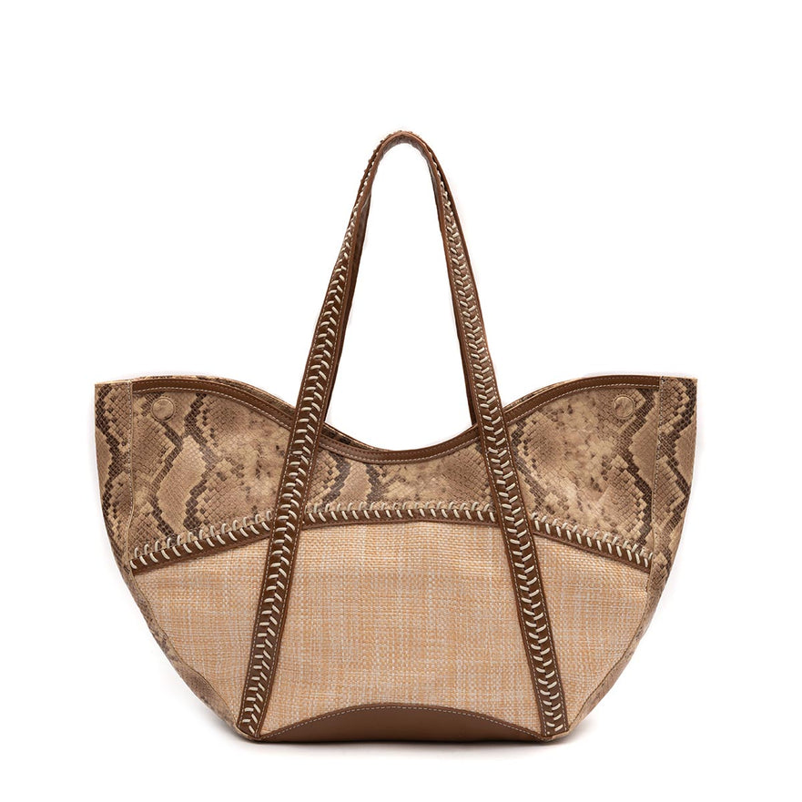 BOLSA TOTE MAIA COBRA CLARA