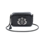 MINI BOLSA DANCE EM COURO PRETO ONIX LIZARD