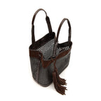 BOLSA TOTE PALHA SEXTAVADA GRANDE CAMURÇA CAFÉ