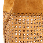 BOLSA TOTE PALHA SEXTVADA GRANDE CAMURÇA CAIMAN MEL
