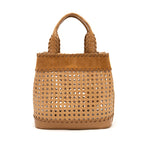 BOLSA TOTE PALHA SEXTAVADA MÉDIA CAMURÇA  MEL