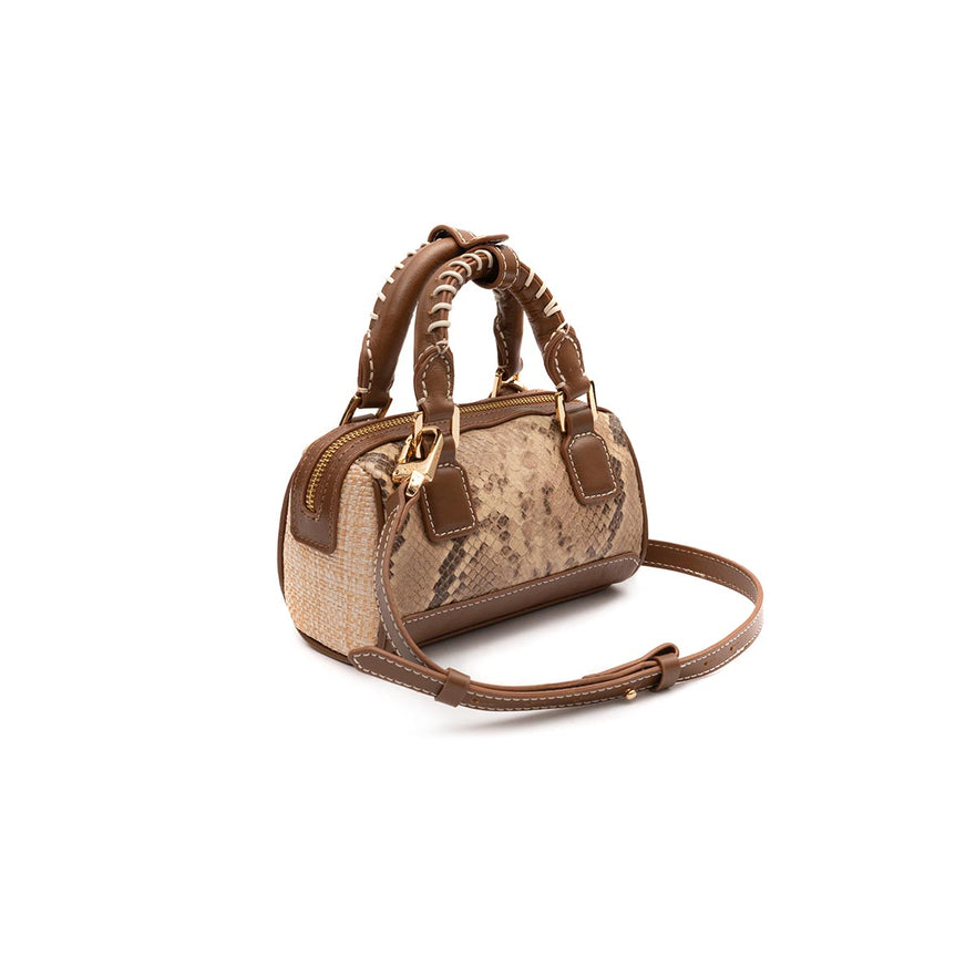 BOLSA MINI BOWLING MAIA COBRA CLARA
