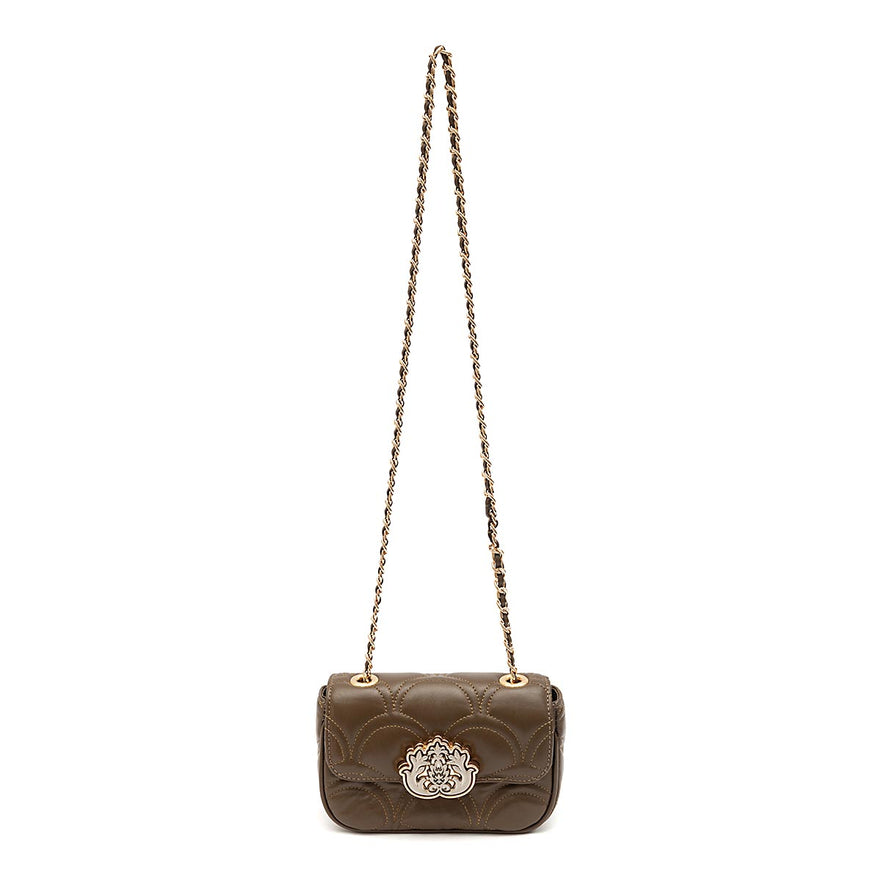 BOLSA MINI FLAP MATELASSE ESCAMA