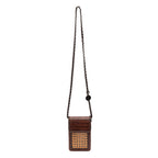 MINI POUCH PALHA SEXTAVADA MAXI CROCO PINHÃO