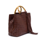 BOLSA SHOPPING TOTE TRESSÊ LIZARD SOFT PINHÃO