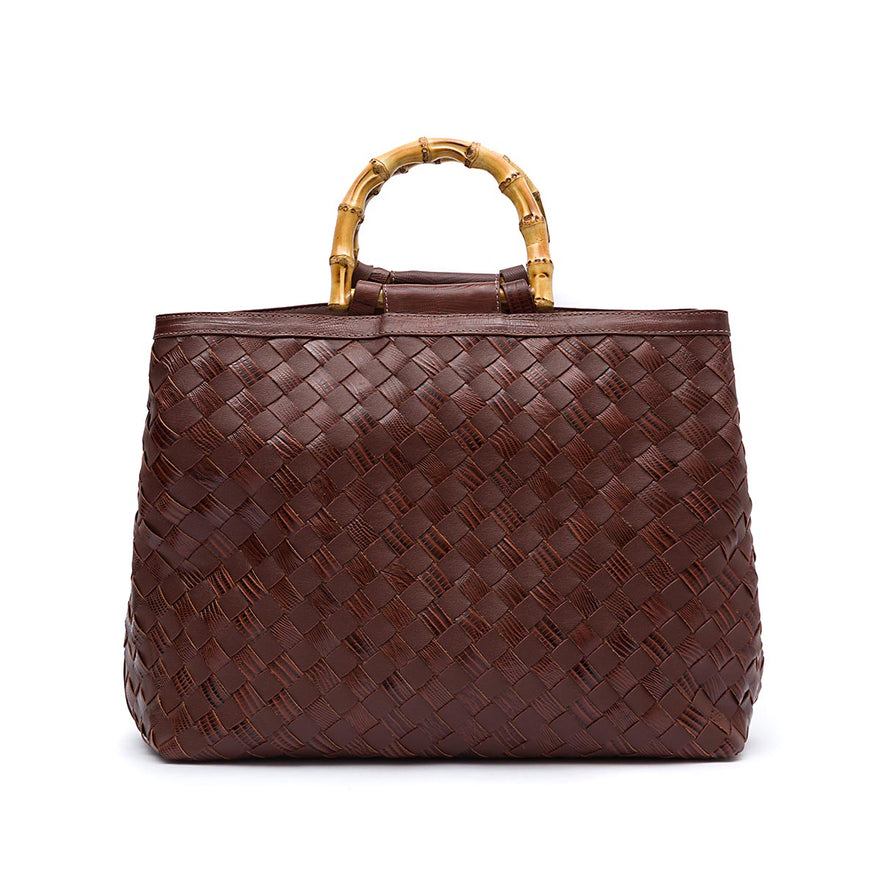 BOLSA SHOPPING TOTE TRESSÊ LIZARD SOFT PINHÃO